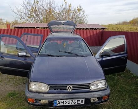 Синій Фольксваген Гольф, об'ємом двигуна 1.8 л та пробігом 295 тис. км за 2200 $, фото 15 на Automoto.ua