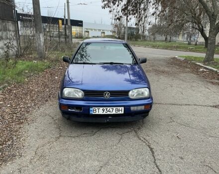 Синій Фольксваген Гольф, об'ємом двигуна 1.9 л та пробігом 200 тис. км за 1900 $, фото 1 на Automoto.ua