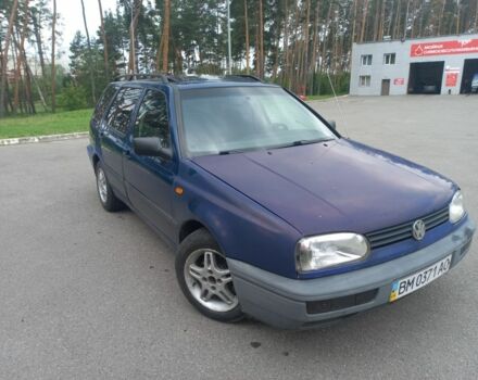 Синий Фольксваген Гольф, объемом двигателя 1.9 л и пробегом 380 тыс. км за 2500 $, фото 1 на Automoto.ua