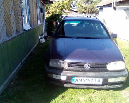 Синій Фольксваген Гольф, об'ємом двигуна 1.98 л та пробігом 224 тис. км за 2300 $, фото 1 на Automoto.ua