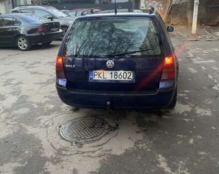 Синий Фольксваген Гольф, объемом двигателя 1.9 л и пробегом 3 тыс. км за 2100 $, фото 2 на Automoto.ua