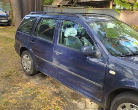 Синий Фольксваген Гольф, объемом двигателя 1.9 л и пробегом 280 тыс. км за 3400 $, фото 2 на Automoto.ua