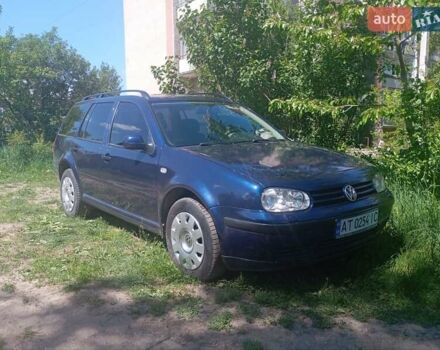 Синий Фольксваген Гольф, объемом двигателя 1.6 л и пробегом 289 тыс. км за 3450 $, фото 1 на Automoto.ua