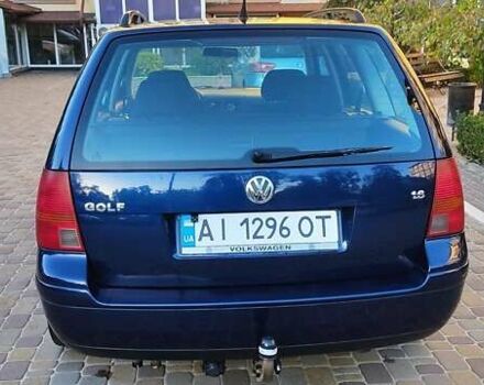 Синий Фольксваген Гольф, объемом двигателя 1.6 л и пробегом 296 тыс. км за 5000 $, фото 4 на Automoto.ua