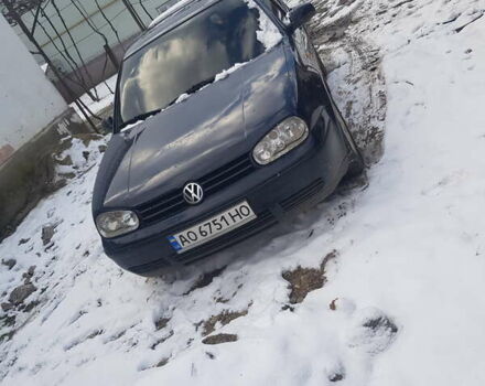 Синий Фольксваген Гольф, объемом двигателя 1.4 л и пробегом 100 тыс. км за 3500 $, фото 3 на Automoto.ua