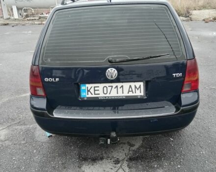Синий Фольксваген Гольф, объемом двигателя 1.9 л и пробегом 450 тыс. км за 4000 $, фото 3 на Automoto.ua