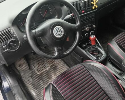 Синий Фольксваген Гольф, объемом двигателя 1.9 л и пробегом 450 тыс. км за 4000 $, фото 5 на Automoto.ua