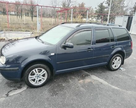 Синий Фольксваген Гольф, объемом двигателя 1.9 л и пробегом 450 тыс. км за 4000 $, фото 1 на Automoto.ua