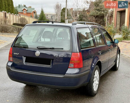 Синий Фольксваген Гольф, объемом двигателя 1.6 л и пробегом 262 тыс. км за 4799 $, фото 1 на Automoto.ua
