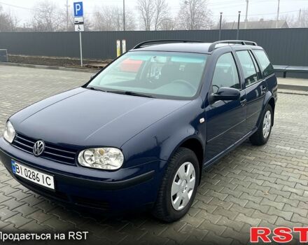 Синій Фольксваген Гольф, об'ємом двигуна 1.4 л та пробігом 217 тис. км за 4200 $, фото 1 на Automoto.ua