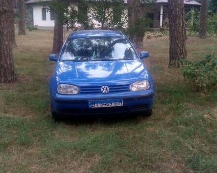 Синий Фольксваген Гольф, объемом двигателя 2 л и пробегом 370 тыс. км за 3700 $, фото 2 на Automoto.ua
