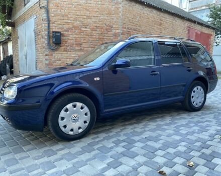 Синий Фольксваген Гольф, объемом двигателя 1.6 л и пробегом 211 тыс. км за 4550 $, фото 3 на Automoto.ua