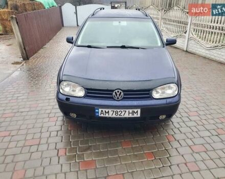 Синий Фольксваген Гольф, объемом двигателя 1.9 л и пробегом 380 тыс. км за 4000 $, фото 7 на Automoto.ua