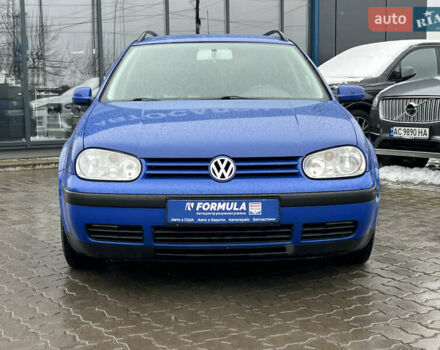 Синій Фольксваген Гольф, об'ємом двигуна 1.6 л та пробігом 248 тис. км за 4790 $, фото 5 на Automoto.ua