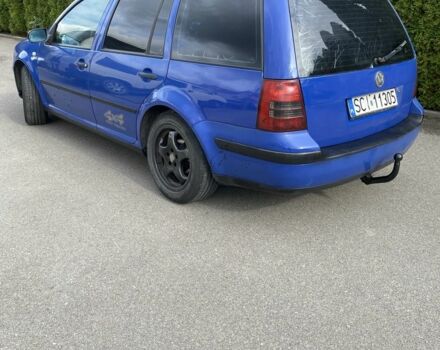 Синий Фольксваген Гольф, объемом двигателя 1.9 л и пробегом 380 тыс. км за 2100 $, фото 1 на Automoto.ua