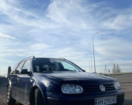 Синий Фольксваген Гольф, объемом двигателя 1.9 л и пробегом 332 тыс. км за 4000 $, фото 7 на Automoto.ua