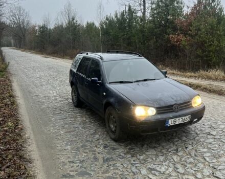 Синий Фольксваген Гольф, объемом двигателя 1.9 л и пробегом 380 тыс. км за 1150 $, фото 2 на Automoto.ua