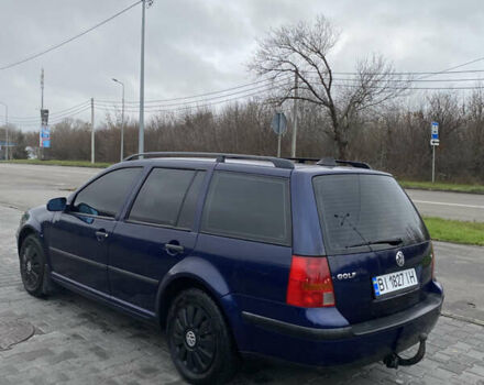 Синий Фольксваген Гольф, объемом двигателя 1.6 л и пробегом 285 тыс. км за 4500 $, фото 2 на Automoto.ua