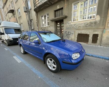 Синий Фольксваген Гольф, объемом двигателя 1.4 л и пробегом 245 тыс. км за 4000 $, фото 1 на Automoto.ua