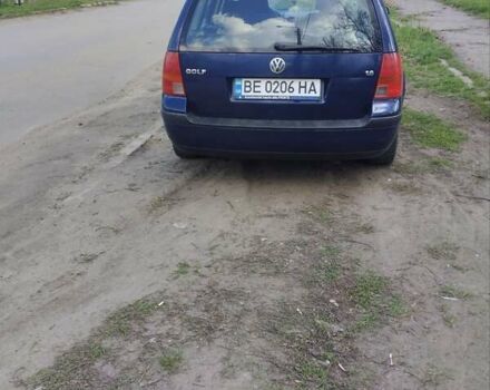 Синий Фольксваген Гольф, объемом двигателя 1.6 л и пробегом 293 тыс. км за 4700 $, фото 1 на Automoto.ua