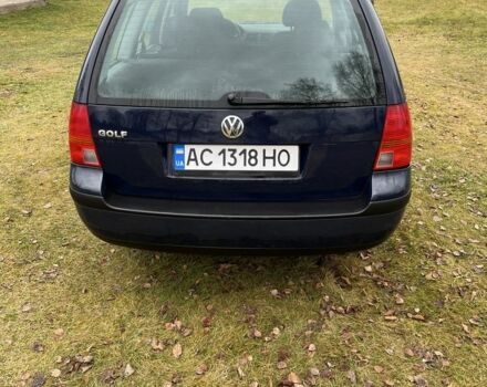 Синий Фольксваген Гольф, объемом двигателя 1.4 л и пробегом 184 тыс. км за 3500 $, фото 3 на Automoto.ua