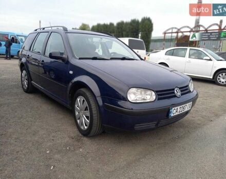 Синій Фольксваген Гольф, об'ємом двигуна 1.6 л та пробігом 258 тис. км за 4000 $, фото 1 на Automoto.ua
