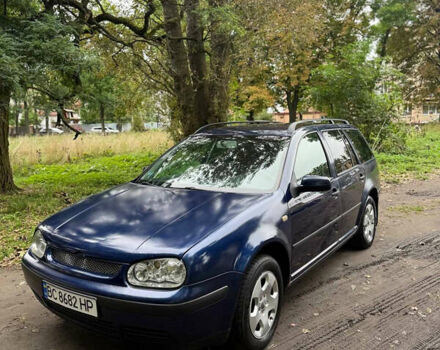 Синий Фольксваген Гольф, объемом двигателя 1.6 л и пробегом 475 тыс. км за 2500 $, фото 2 на Automoto.ua