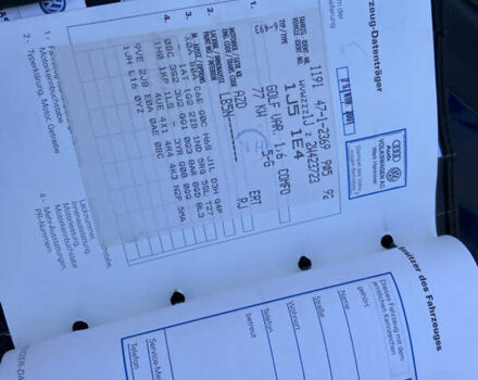 Синій Фольксваген Гольф, об'ємом двигуна 1.6 л та пробігом 192 тис. км за 5699 $, фото 40 на Automoto.ua