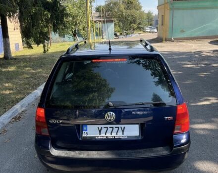 Синий Фольксваген Гольф, объемом двигателя 1.9 л и пробегом 268 тыс. км за 4600 $, фото 5 на Automoto.ua