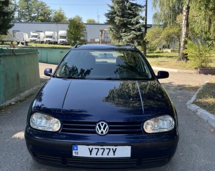 Синий Фольксваген Гольф, объемом двигателя 1.9 л и пробегом 268 тыс. км за 4600 $, фото 1 на Automoto.ua