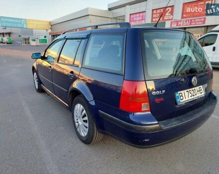 Синий Фольксваген Гольф, объемом двигателя 1.4 л и пробегом 290 тыс. км за 4300 $, фото 5 на Automoto.ua