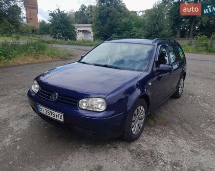 Синій Фольксваген Гольф, об'ємом двигуна 1.98 л та пробігом 316 тис. км за 4000 $, фото 1 на Automoto.ua