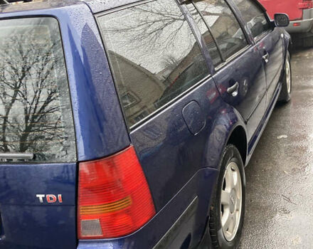 Синий Фольксваген Гольф, объемом двигателя 1.9 л и пробегом 410 тыс. км за 5000 $, фото 1 на Automoto.ua