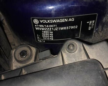 Синій Фольксваген Гольф, об'ємом двигуна 1.98 л та пробігом 316 тис. км за 4000 $, фото 5 на Automoto.ua