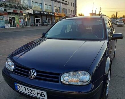 Синий Фольксваген Гольф, объемом двигателя 1.4 л и пробегом 290 тыс. км за 4300 $, фото 4 на Automoto.ua