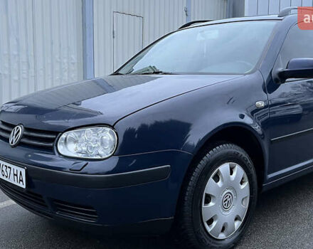 Синий Фольксваген Гольф, объемом двигателя 1.6 л и пробегом 310 тыс. км за 3600 $, фото 2 на Automoto.ua