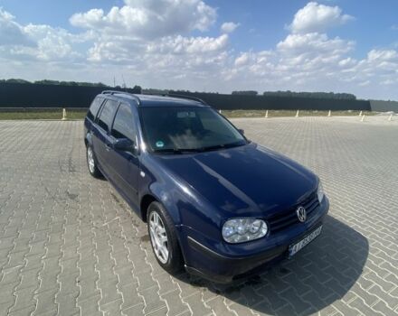 Синий Фольксваген Гольф, объемом двигателя 1.9 л и пробегом 320 тыс. км за 3500 $, фото 1 на Automoto.ua