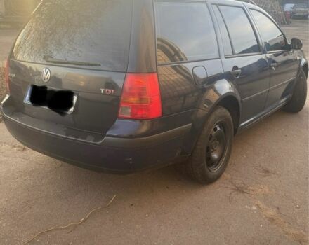 Синий Фольксваген Гольф, объемом двигателя 1.9 л и пробегом 370 тыс. км за 2150 $, фото 2 на Automoto.ua