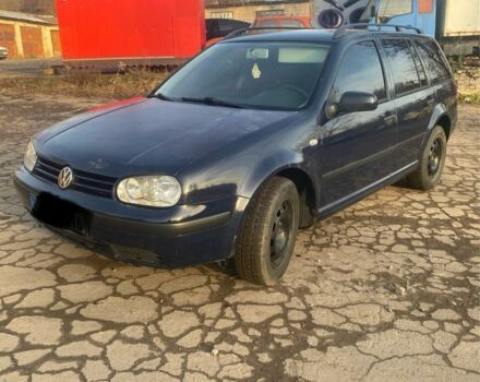 Синий Фольксваген Гольф, объемом двигателя 1.9 л и пробегом 370 тыс. км за 2150 $, фото 1 на Automoto.ua