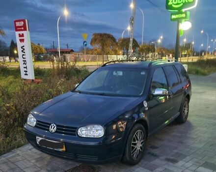 Синий Фольксваген Гольф, объемом двигателя 1.9 л и пробегом 260 тыс. км за 2300 $, фото 1 на Automoto.ua