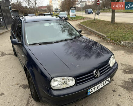 Синий Фольксваген Гольф, объемом двигателя 1.6 л и пробегом 292 тыс. км за 3200 $, фото 2 на Automoto.ua