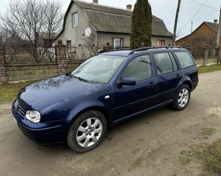 Синий Фольксваген Гольф, объемом двигателя 1.9 л и пробегом 380 тыс. км за 2150 $, фото 2 на Automoto.ua