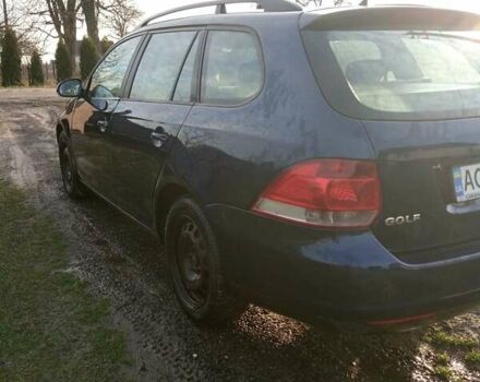 Синий Фольксваген Гольф, объемом двигателя 1.9 л и пробегом 285 тыс. км за 6200 $, фото 3 на Automoto.ua