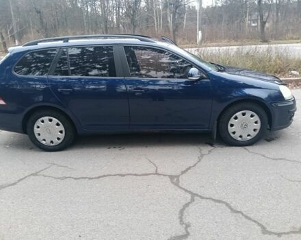 Синий Фольксваген Гольф, объемом двигателя 1.9 л и пробегом 253 тыс. км за 5600 $, фото 1 на Automoto.ua