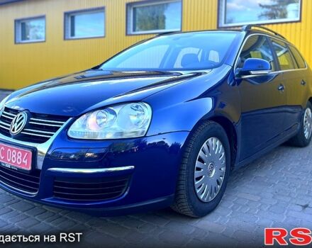 Синий Фольксваген Гольф, объемом двигателя 1.4 л и пробегом 216 тыс. км за 5999 $, фото 2 на Automoto.ua