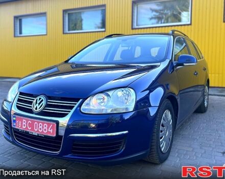 Синий Фольксваген Гольф, объемом двигателя 1.4 л и пробегом 216 тыс. км за 5999 $, фото 1 на Automoto.ua