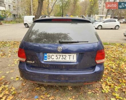 Синий Фольксваген Гольф, объемом двигателя 1.6 л и пробегом 230 тыс. км за 5800 $, фото 1 на Automoto.ua