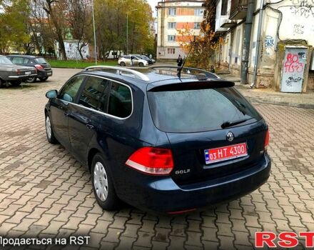 Синий Фольксваген Гольф, объемом двигателя 1.4 л и пробегом 244 тыс. км за 5800 $, фото 2 на Automoto.ua