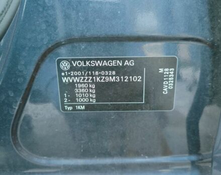 Синий Фольксваген Гольф, объемом двигателя 1.4 л и пробегом 245 тыс. км за 6500 $, фото 9 на Automoto.ua