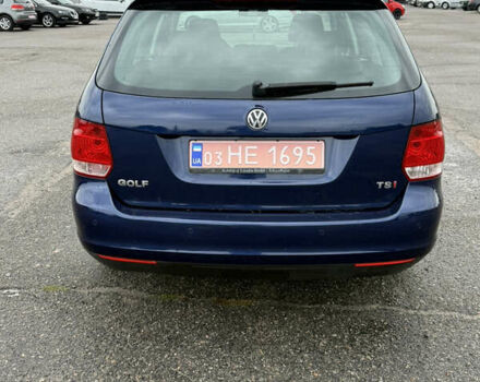 Синий Фольксваген Гольф, объемом двигателя 1.4 л и пробегом 228 тыс. км за 6300 $, фото 14 на Automoto.ua
